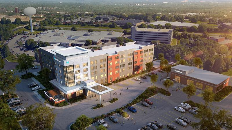 Hyatt House Oak Brook Hotel Luaran gambar